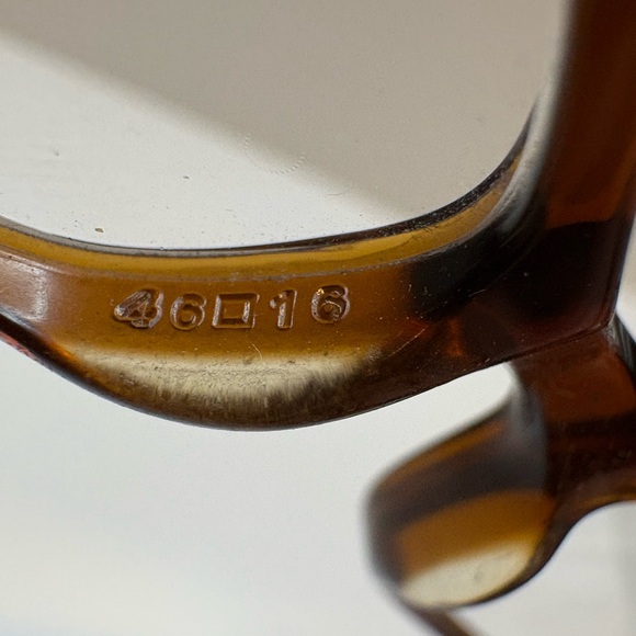 FRAMES ONLY- COACH MIRANDA (2014) BROWN 46•16•135 COACH EYEGLASSES FRAMES - Picture 12 of 14